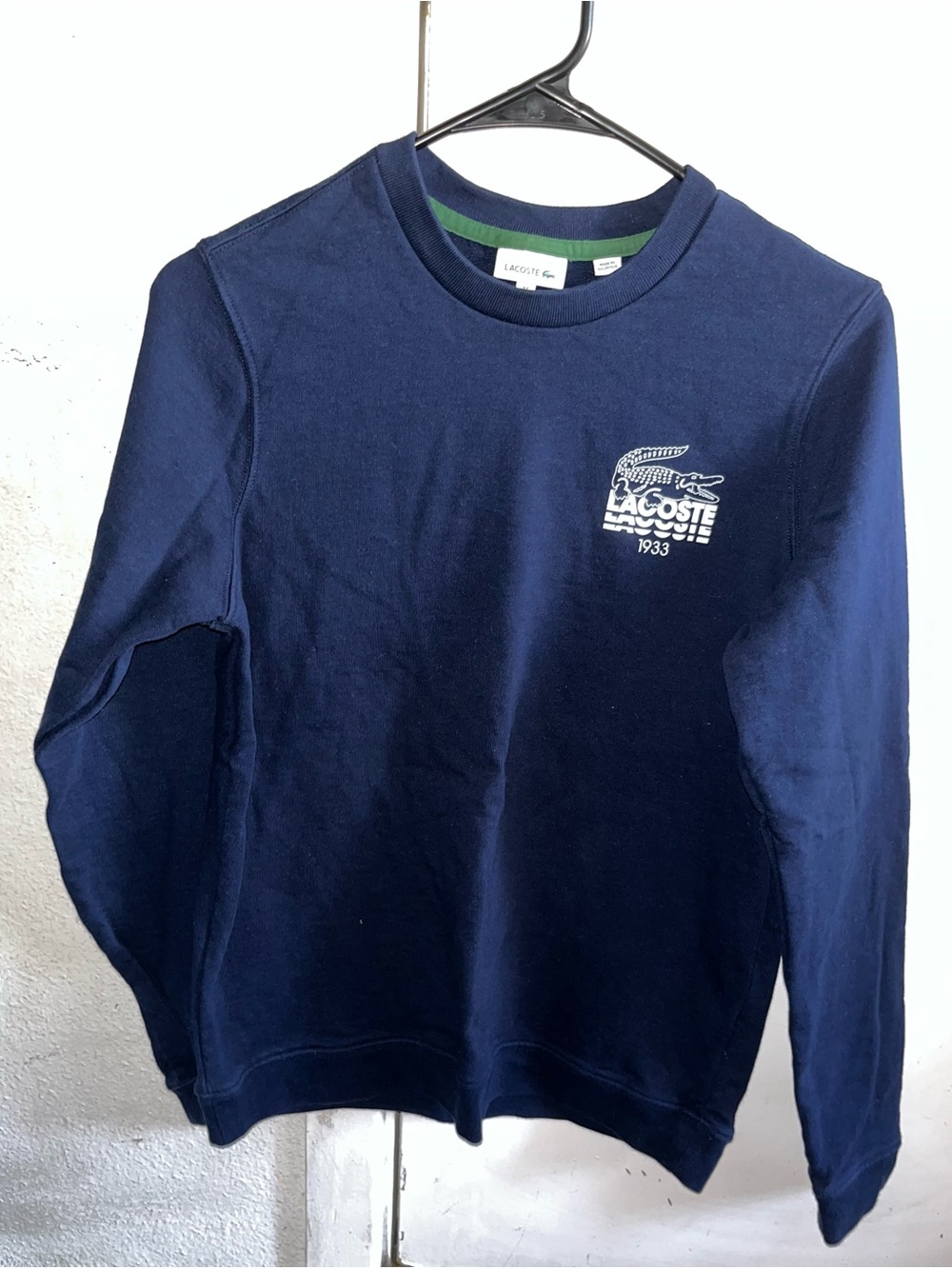Kids' Crocodile Branding Cotton Fleece Sweatshirt